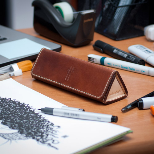 Gotham leather bi-fold wallet